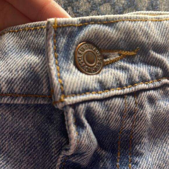 Vintage VTG Levi's Brown Tag 540 Relaxed Jean Shorts Jhorts Men's Size 36 - Picture 6 of 7